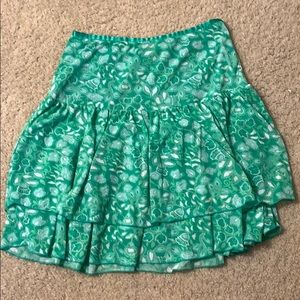 🍃NY&Co | NWOT Green Floral Skirt